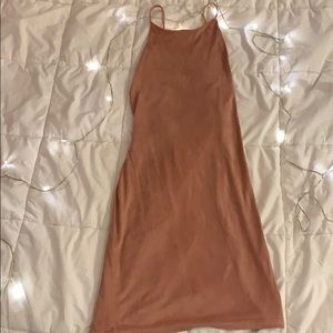 Light pink fuzzy part dress! 💞